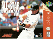 All-Star Baseball 99 - box cover