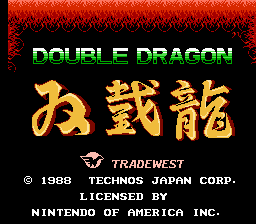 double dragon 2 nes controls