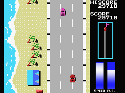 road fighter nes game