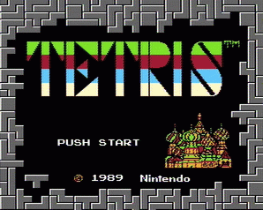 Tetris (NES) - online game | RetroGames.cz
