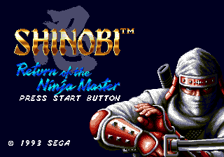 Shinobi III: Return of the Ninja Master (Sega Genesis) - online 