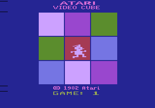 Atari video sale cube