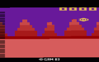 Gamma-Attack (Atari 2600) - online game | RetroGames.cz