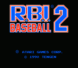 R.B.I. Baseball 2 (NES) - online game | RetroGames.cz