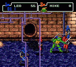 Teenage Mutant Ninja Turtles: The HyperStone Heist (Sega Genesis 