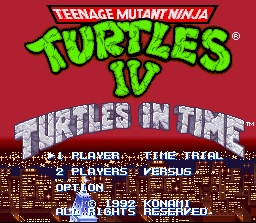 teenage mutant ninja turtles super nintendo