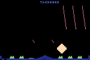 Atari 2600: Missile Command